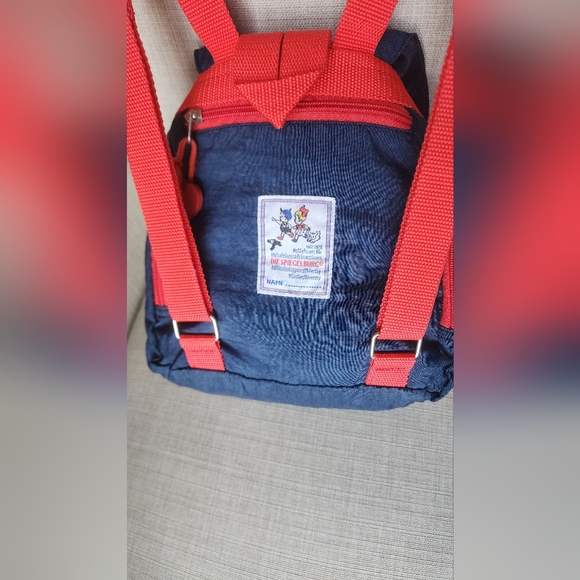Vintage Die Spiegelburg Ferdinand Der Elefant Kids Backpack Blue Red Germany - Picture 7 of 7
